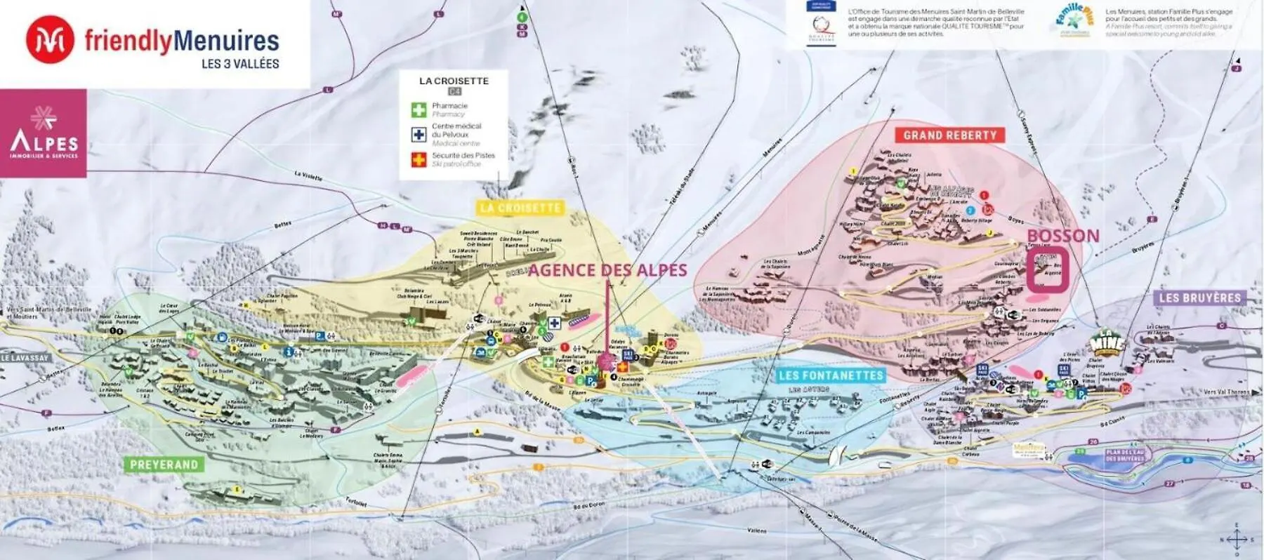 Apartment Residence Bosson - Appartement 8 Personnes Ski Aux Pieds Aux Menuires Mae-3814 Saint-Martin-de-Belleville France